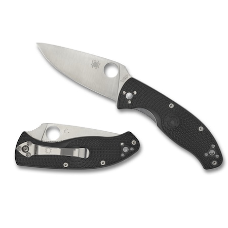 Spyderco 2024 Spyderco Tenacious Lightweight Black Plain SPY-C122PBK